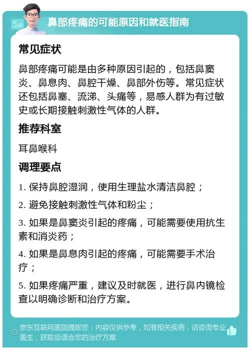 鼻子内壁红肿疼痛怎么办_2
