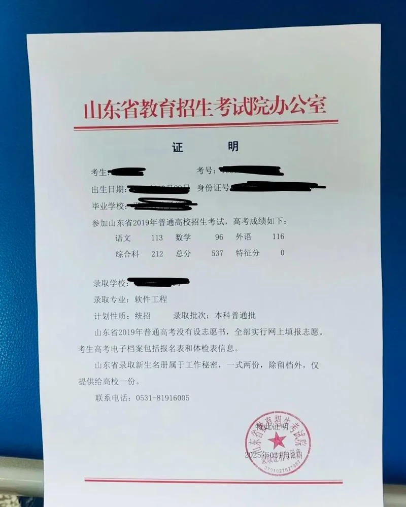 山东省教育招生考试院准考证打印-山东考打印准考证