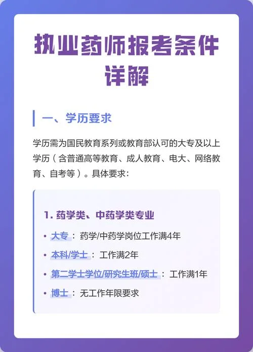 能报考执业药师_2