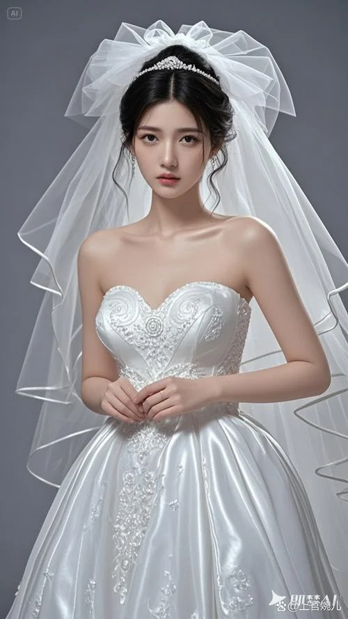 梦见自己穿婚纱结婚了_1