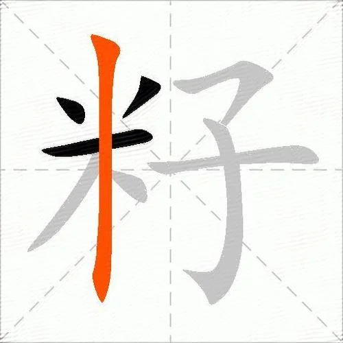 子在田字格怎么写_2
