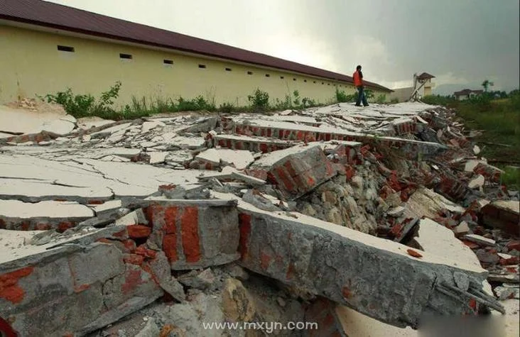 梦见地震楼倒了_1