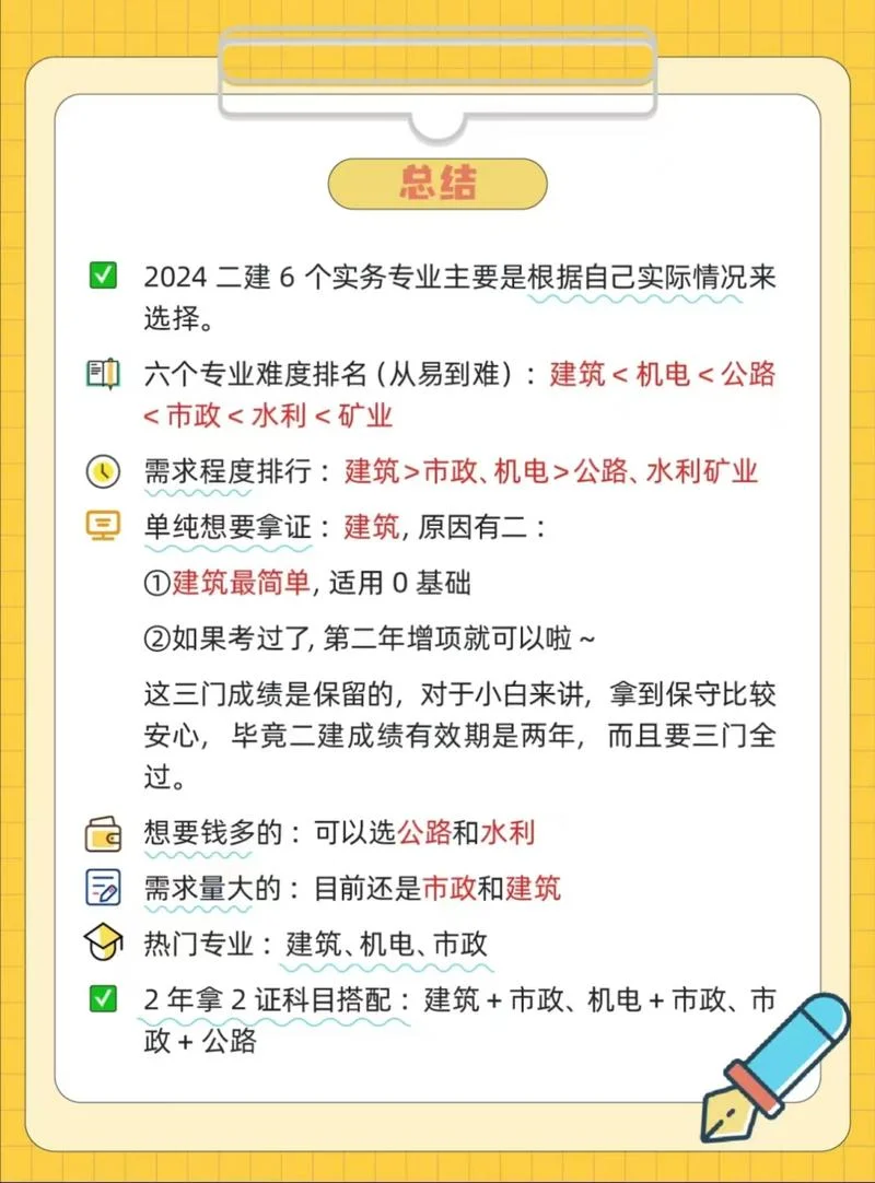 二建什么专业-二建专业方向