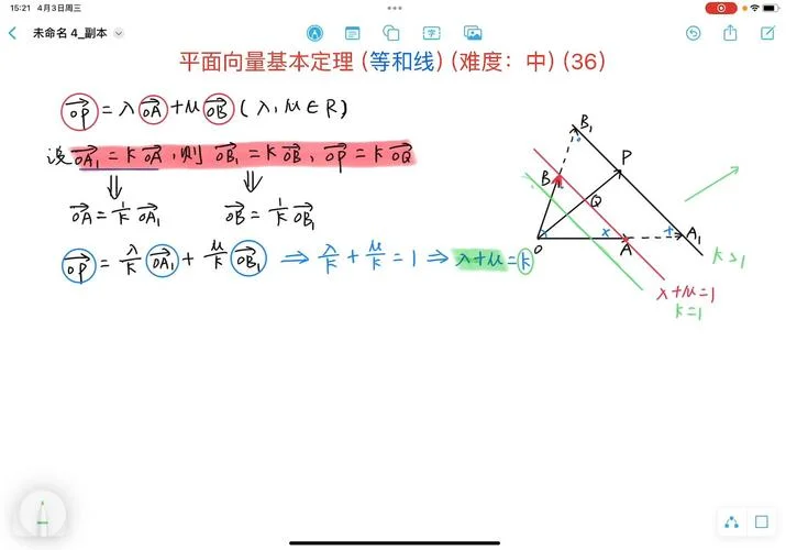 高考数学共线向量定理_1
