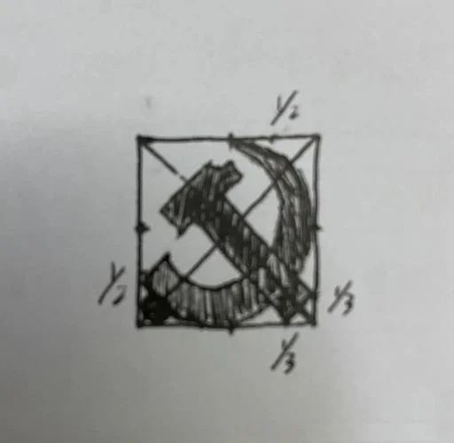 党旗怎么画 简单_2