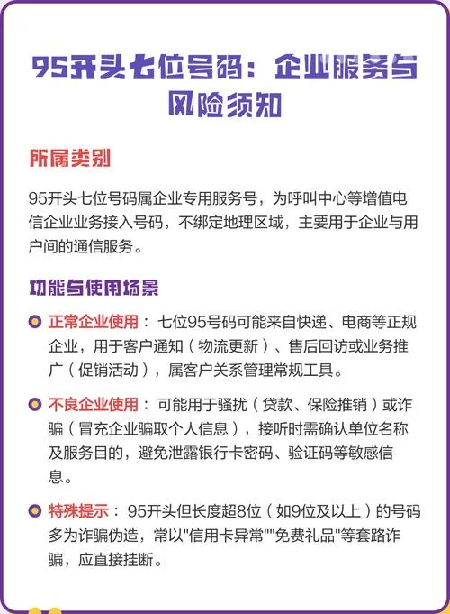 95开头电话是做什么的-95 开头电话业务