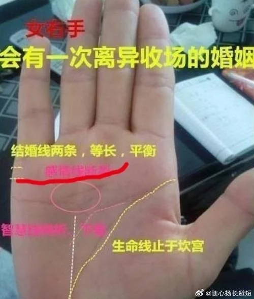 女子手相婚姻线怎么看_2