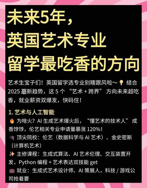 艺术设计专业英国留学-英国留学艺术设计专业