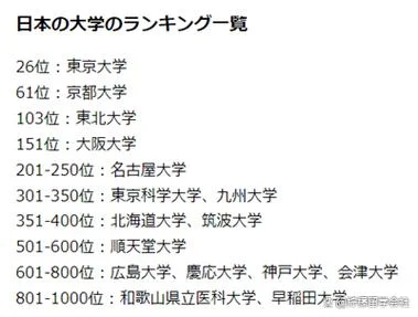日本东京大学在世界大学排名_1