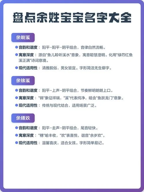 余氏怎么起名_1