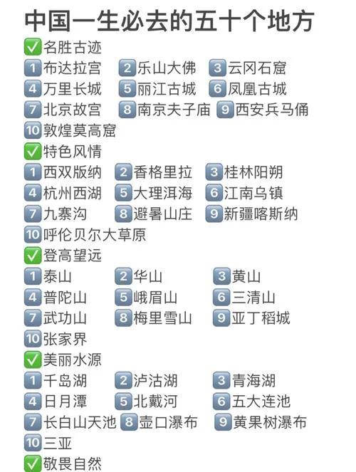 国内100个必去景点清单_1
