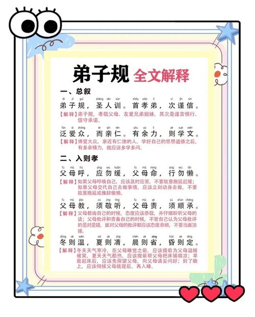 读弟子规有感题目-读弟子规有感