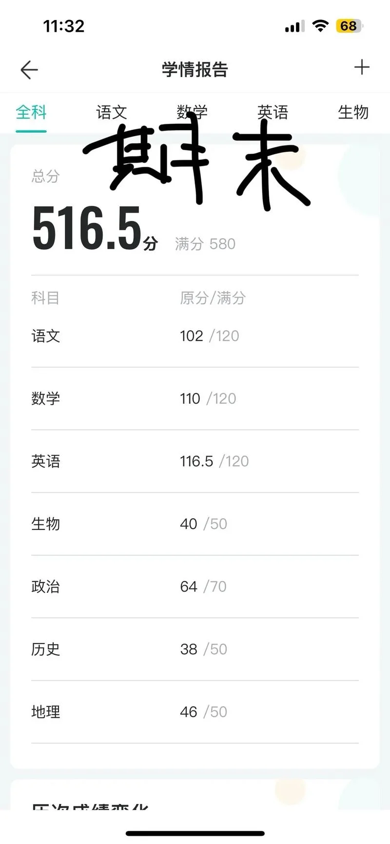 初中毕业成绩查询_1