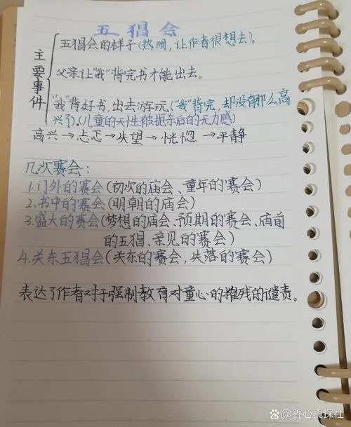 朝花夕拾五猖会的感悟-朝花夕拾感悟记