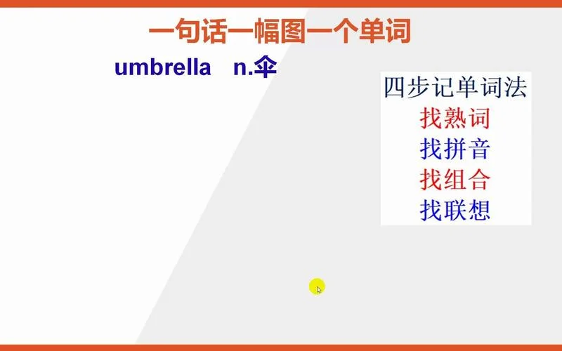 雨伞在英语里怎么写_1