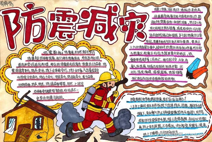消防减灾日手抄报_1