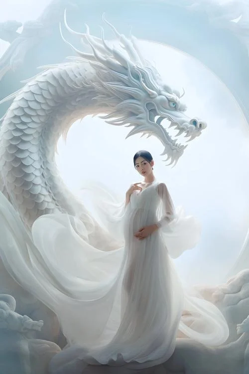 女人梦见天上有龙出现_1