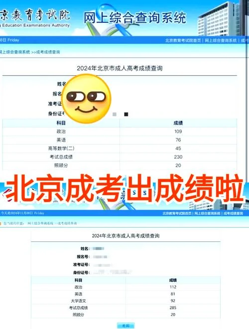 2018北京合格性考试成绩查询_2