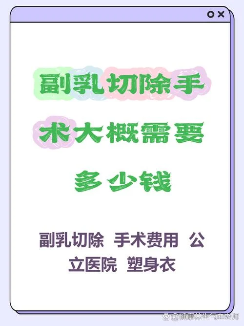 去副乳手术多少钱啊_1