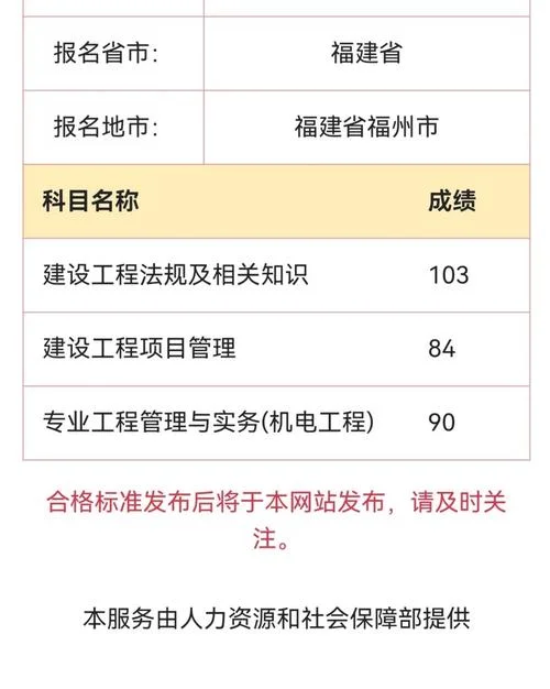 一建考试成绩公布_1