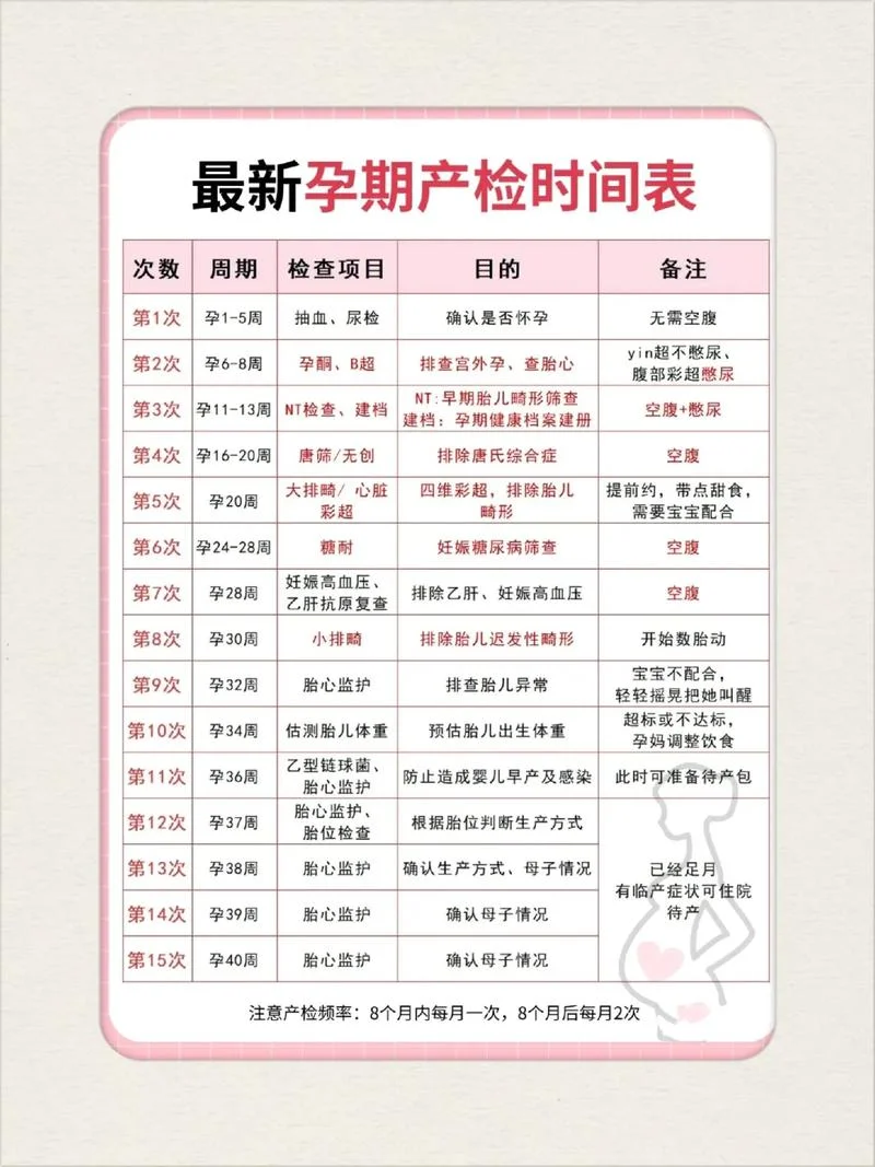36产检项目内容-36 产检项目概览