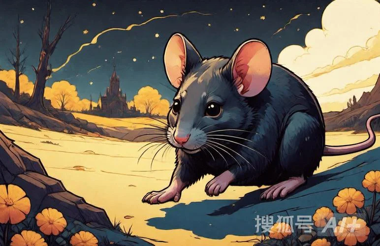 梦见自己赶走了一只很大的老鼠_1