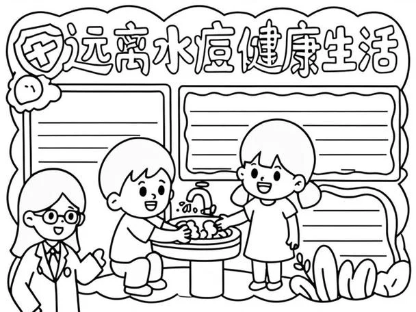预防水痘手抄报_2
