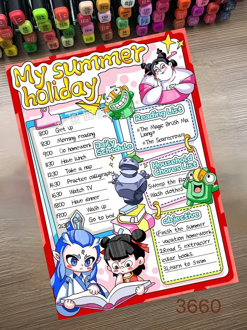 暑假计划英语怎么写_2