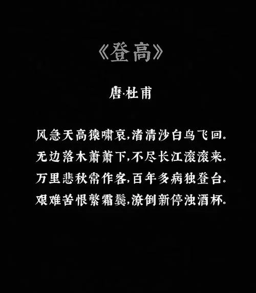 登高赋新诗上一句_2