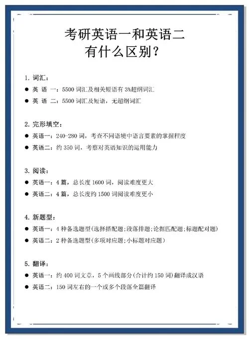 考研考英语一还是英语二-考研英语一还是英语二