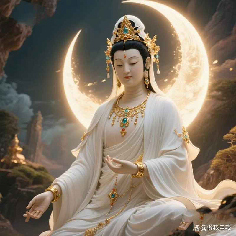 菩萨头上的光环叫什么_1