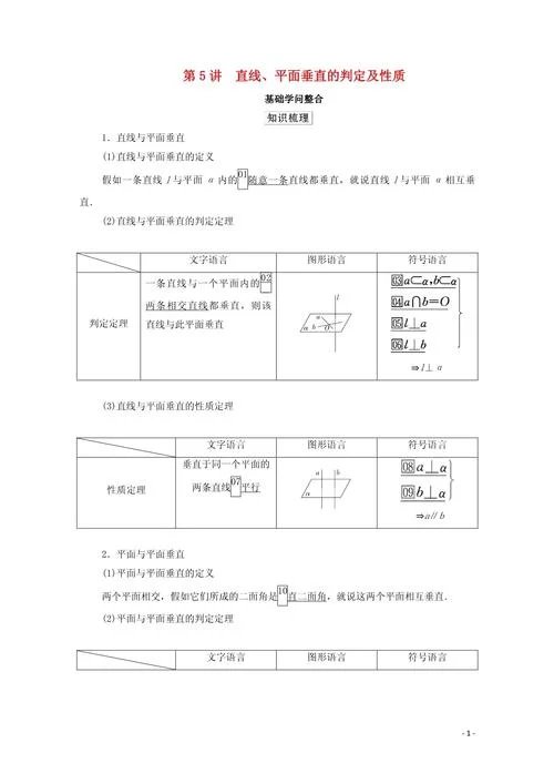 垂直的性质定理_2