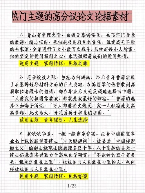 考研论说文万能素材_1