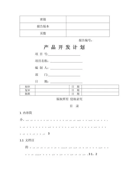 产品策划书总结怎么写_2