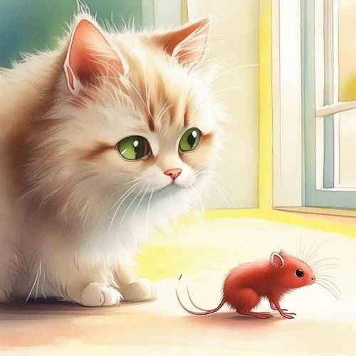 梦见猫抓耗子-梦猫捕鼠
