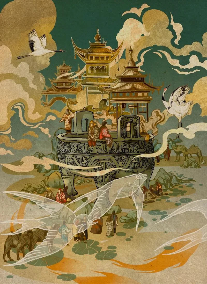 古代史海报-古史题材海报