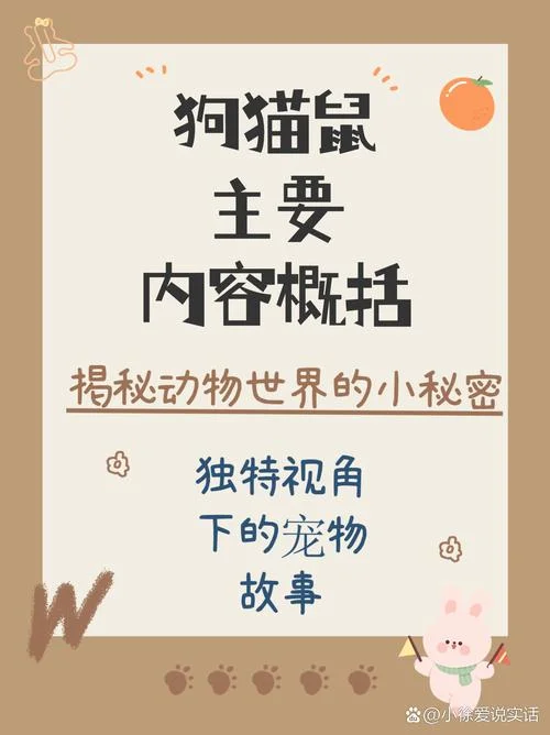 狗猫鼠的感悟-猫狗鼠感悟