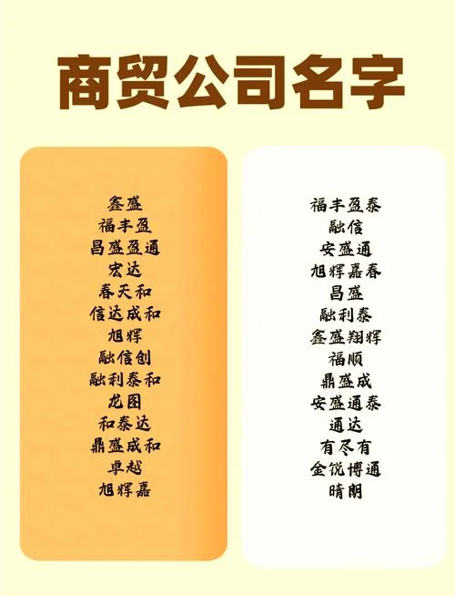 物流公司起名大全_2