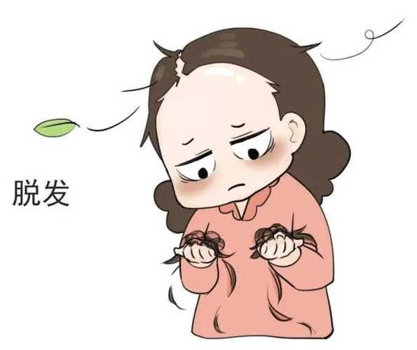 梦到自己生病掉头发_1