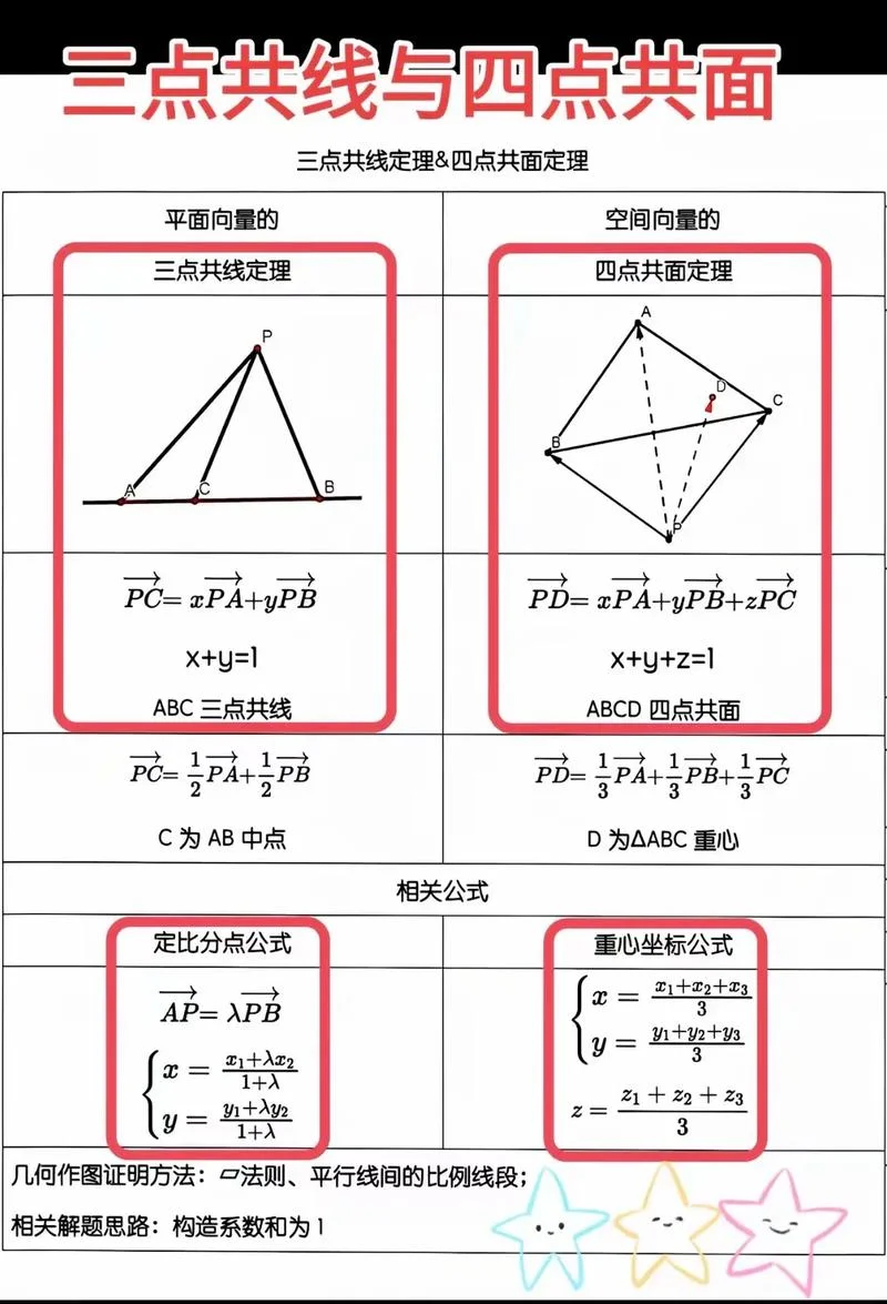 向量三点共线公式定理_1