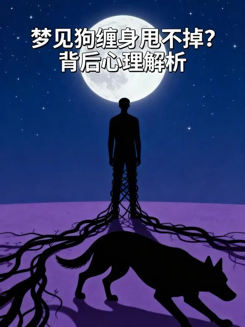 梦见狗缠身是什么意思_1