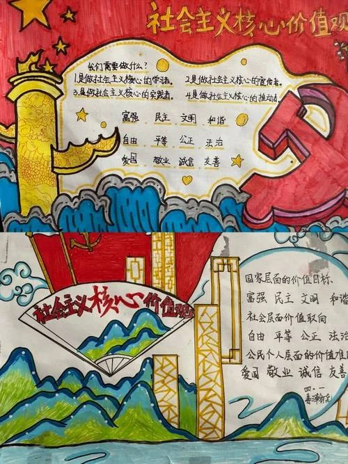 核心价值观教育手抄报_2
