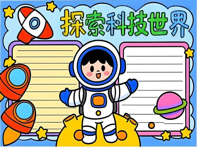 畅想未来手抄报-畅想未来主题