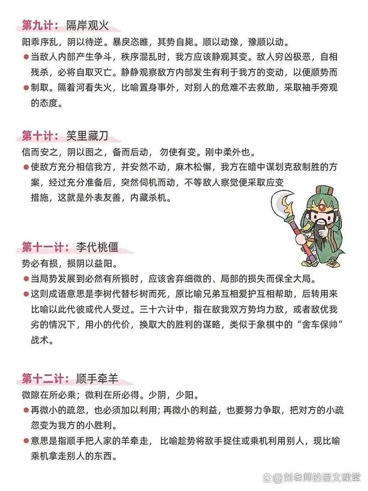 三十六计内容及介绍-三十六计内容介绍
