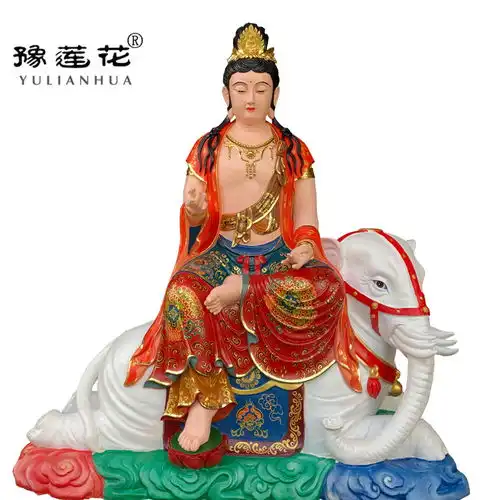释迦三尊佛像摆放顺序释迦如来主尊左右两胁侍则文殊普贤二菩萨佛像