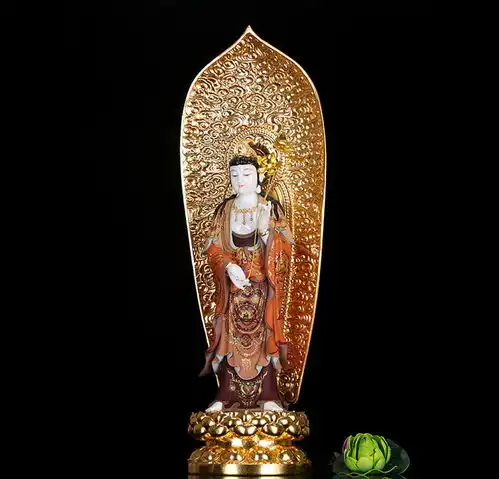 西方三圣佛菩萨阿弥陀佛观音菩萨大势至菩萨清净大海众菩萨