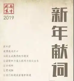 南方周末2019新年贺词每一个这样的你都是英雄