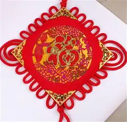 供应厂家直销2015新款镂空福字中国结