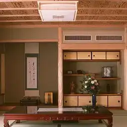 灰色6190平米二居室田园风格创意榻榻米效果图