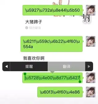 抖音微信表白代码微信聊天翻译表白文字代码大全游戏吧